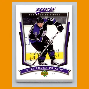 Tarjeta de hockey Alexander Frolov #150 2007-08 Upper Deck MVP Los Angeles Kings NHL - Imagen 1 de 3
