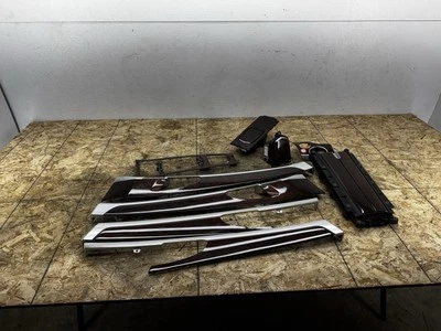 JUEGO CONSOLA PUERTA TRASERA DELANTERA INTERIOR MADERA PORSCHE PANAMERA (2010-2016) OEM Foto 1 de 4