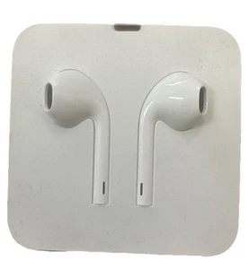 Apple Earpods original authentic- iPhone Lightning Cable Earbud Headphones Wired - Zdjęcie 1 z 2