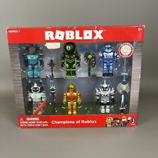 Roblox Celebrity Series 7 HEROES OF ROBLOXIA: BLUE BASHER CAP Figure w/BELT  Code