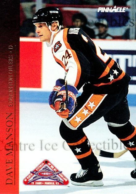 1993-94 Pinnacle AS #38 Dave Manson - Image 1 of 1