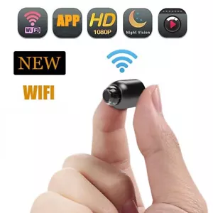 Mini Telecamera 1080P HD Video Movimento Visione Notturna Cam WiFi Videocamera Sicurezza DVR - Foto 1 di 8