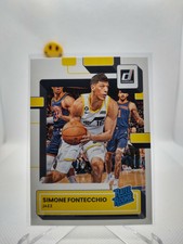2022-23 Panini Chronicles Donruss #198 Rated Rookie Simone Fontecchio  JAZZ