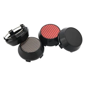 56mm Caps Black Wheel Centre Cap Hubcaps For Rim Cover - 4 Pieces - Picture 1 of 11