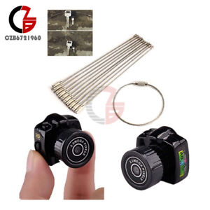 Mini Video DVR Spion versteckt Pinhole Webcam Kamera Camcorder/5* Stahldraht Schlüsselanhänger