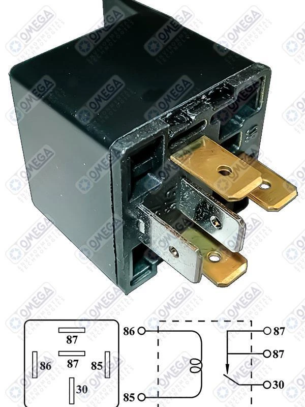 Santech Relay 5 Pin - 12 Volts - Dual Output With Bracket - Image 1 of 1