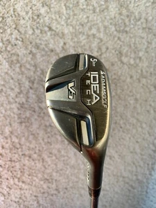 ADAMS IDEA TECH V3 5 IRON HYBRID - BASSARA 55G "LITE" SENIOR FLEX GRAPHITE SHAFT - Picture 1 of 5