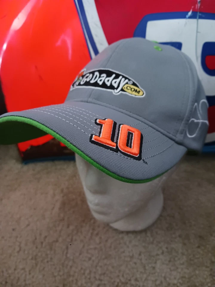 Stewart-Haas Racing Danica Patrick GoDaddy S/M Gray Hat Cap NASCAR Motorsports  - Image 1 of 4