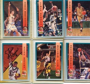 1992 Front Row - BRETT ROBERTS - Autograph Rookie - MOREHEAD STATE #d/500