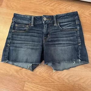 American Eagle Size 4 Denim Shorts - Picture 1 of 4