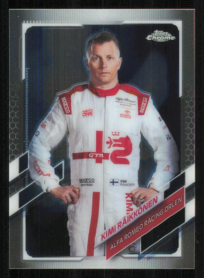 2021 Topps Chrome Formula 1 #15 Kimi Raikkonen - Image 1 of 2