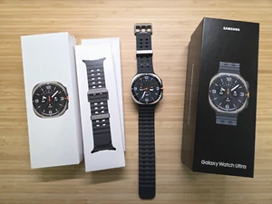 Samsung Galaxy Watch Ultra LTE 47mm Titanium Silver - Picture 1 of 7
