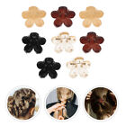 8 Mini-Blumenklauen-Clips mit Strasssteinen für -Haarschmuck