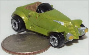 Small Micro Machine Plastic Plymouth Prowler in Green - Picture 1 of 3
