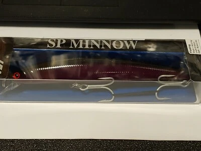 1 Daiwa SP Minnow BLURPLE(BLACK/PURPLE) DSPM15F34 1 1/9oz. Floating  FREE SHIP - Image 1 of 2
