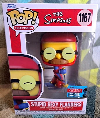 Stupid Sexy Flanders Pop 1167 - Funko Pop! - Convención de Otoño 2021 abovedada + P/P Foto 1 de 4