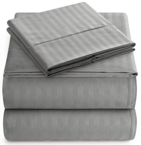 Royal Elegance 1800TC Bed Sheets Set ~ Luxury Wrinkle Resistant ~ Deep Pockets ~ - Picture 1 of 81