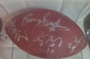 Barry Sanders Official Wilson NFL Autographed Football an Other's Detroit Lion👀
