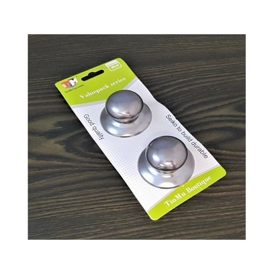 Pomelli per pentole 2 pezzi ricambio per coperchi pentole cucina - Immagine 1 di 1