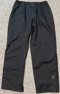 Foot Joy Dry Joys Hose XXL schwarz Golf Regen wasserdicht Gummibund Reißverschluss Knöchel - Bild 1 von 5