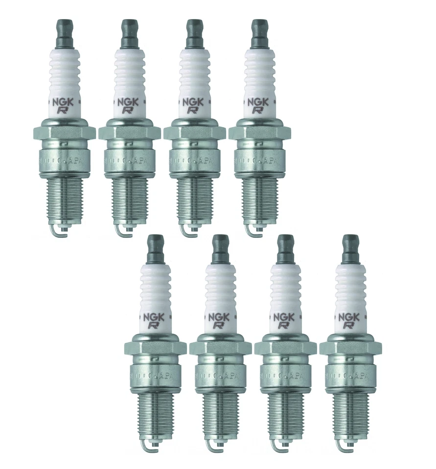 Juego de 8 bujías de níquel V-Power NGK para Cadillac Calais DeVille Seville V8 Foto 1 de 1