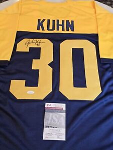 John Kuhn Autographed/Signed Jersey JSA COA 