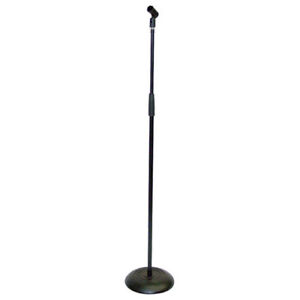 Pyle PMKS5 Compact Base Black Microphone Stand