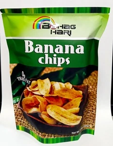 Banana Chips Bahaghari Sweet Taste Saba Banana (2 Packs x 100g) - Picture 1 of 3