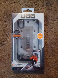 UAG iPhone X Plasma Phone Case Clear Black Urban Armor Gear 2017 Drop Tested... - Picture 1 of 2