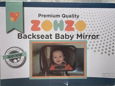 Espejo de bebé asiento trasero ZOHZO (NUEVO) Foto 1 de 3