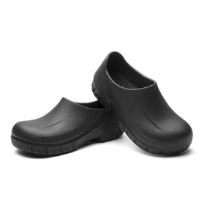 Oil Resistant Work Shoes Non Slip Shoes Cushion Chef Shoes Safety Water Kitchen - Picture 1 of 6