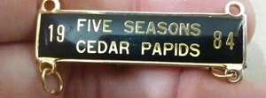 Pin When Things Go mal 1984 Five Seasons Cedar Papids error - Imagen 1 de 1