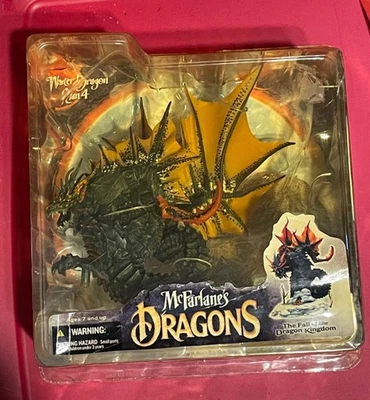Figura 4 Dragón de Agua McFarlane's Dragons McFarlane Toys 2006 Dragón LEER Foto 1 de 4