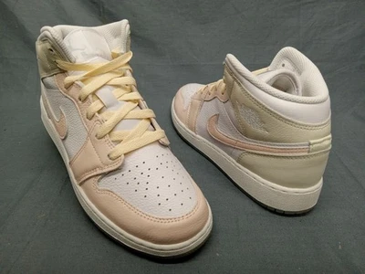 Nike Air Jordan 1 Mid SE (GS) Guava Ice Sea Glass Boys Size 6 NEW NO BOX - Image 1 of 4