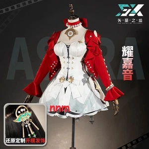 Zenless Zone Zero Astra Yao Cosplay Kostüm Rock Halloween Outfit Anzug Unisex - Bild 1 von 18