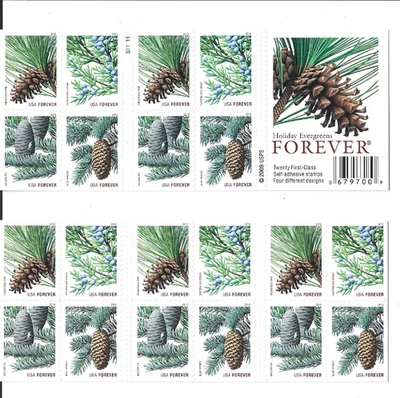 USPS sheet  OF 20  FOREVER STAMPS (RETIRED DESIGNS) - Image 1 of 4