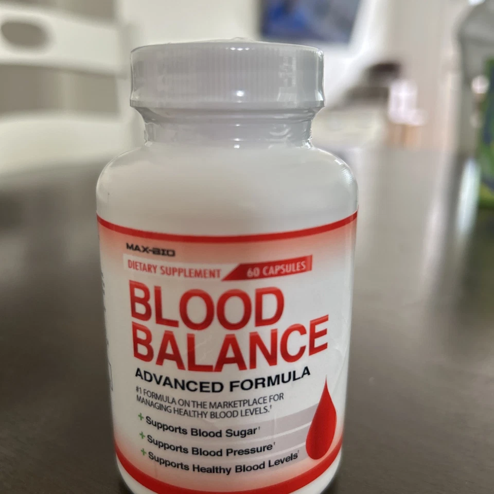 Cápsulas de equilibrio sanguíneo 60ct suplemento de apoyo de azúcar en sangre Foto 1 de 1