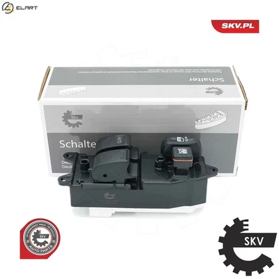 SWITCH WINDOW REGULATOR 37SKV448 FOR TOYOTA YARIS/VERSO/VAN 2NZ-FE 1.3L 4cyl - Image 1 of 4