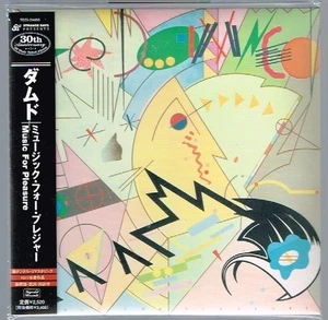 The Damned "Music For Pleasure" Japan LTD Mini LP CD Paper Sleeve w/OBI NEW - Picture 1 of 1