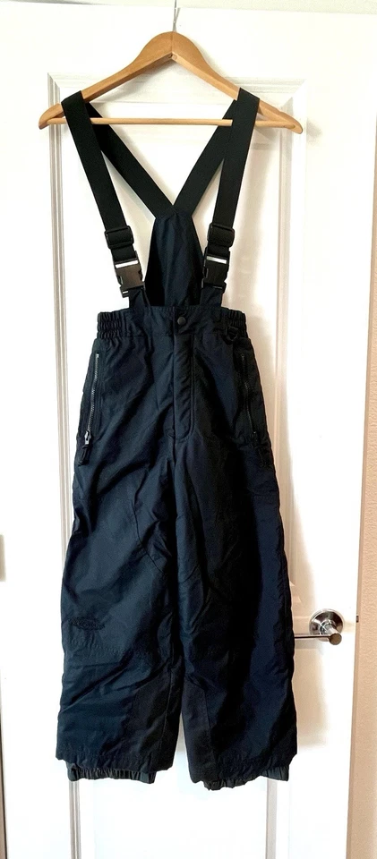 Body Glove Black Unisex Youth Ski Bib Size 8 - Image 1 of 4