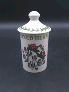 Portmeirion Botanic Garden Spice Jar with Lid-Mixed Herbs - Picture 1 of 5