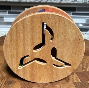 Grimm's Spiel & Holz Wood Sound And Color Wheel Rare - Picture 1 of 7