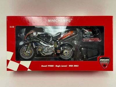 1/12 Minichamps Ducati 998 RS WSB 2003 Regis Laconi  122031228 ABG109 - Image 1 of 4