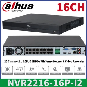 Dahua NVR2216-16P-I2 16CH12MP NVR 16PoE 2HDDS  2SATA WizSense Face Detection NVR - Picture 1 of 5