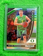 PAYTON PRITCHARD SILVER PRIZM ROOKIE CARD JERSEY #3 OREGON RC CELTICS 2020 RC 