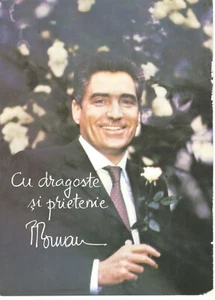 Vintage 1990 Publicity Photo 8.5" x 6"-Prime Minister Petre Roman-Romania - Bild 1 von 1