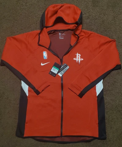 Nike HOUSTON ROCKETS  NBA ThermaFlex Showtime Jacket Red Mens Size XL Hoodie Cover