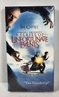 Lemony Snickett's A Series Of Unfortunate Events VHS 2005 BRAND NEW Jim Carrey