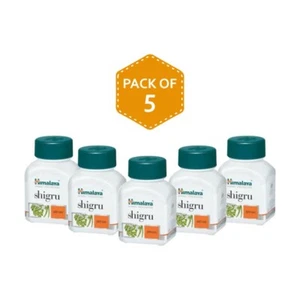 5 X Himalaya Shigru - 300 Tablets (Pack of 5 X 60 Tablets Each) | Free Shipping - Picture 1 of 1
