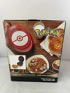 Máquina de gofres Pokémon Poke Ball roja nueva en caja abierta Thinkgeek - Imagen 1 de 7